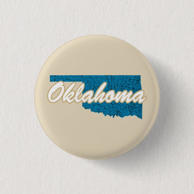 Oklahoma Button (Vorderseite)