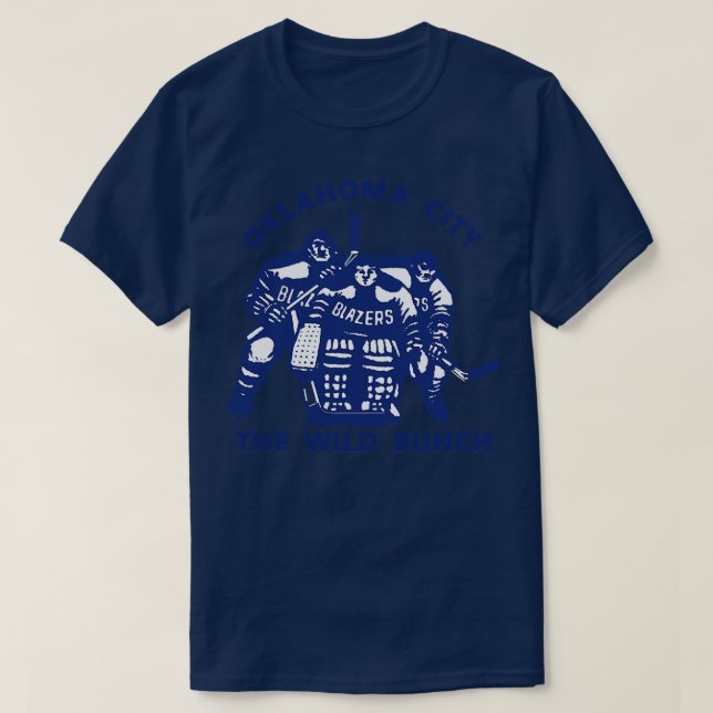 Oklahoma City Blazers Wild Bunch 197475 T-Shirt (Design vorne)