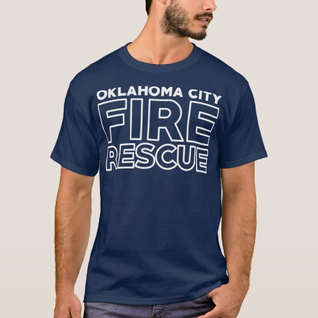 Oklahoma City Fire Department Firefighters T-Shirt (Vorderseite)
