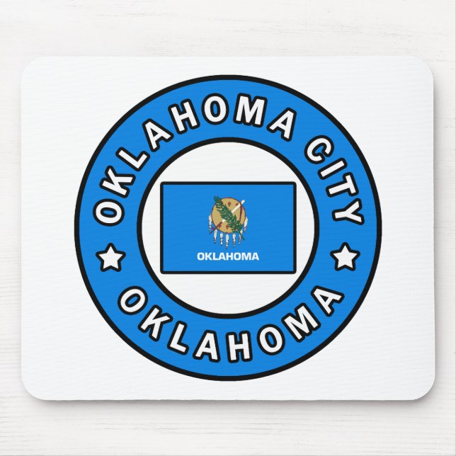 Oklahoma City Oklahoma Mousepad (Vorne)