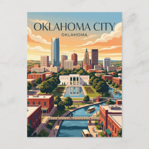 Oklahoma City, Oklahoma Postkarte