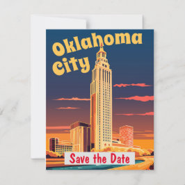 Oklahoma City, Oklahoma Save The Date