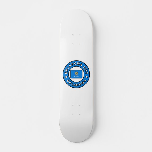 Oklahoma City Oklahoma Skateboard (Vorne)