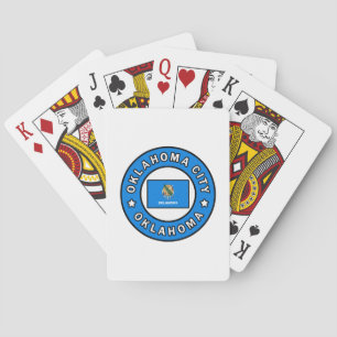 Oklahoma City Oklahoma Spielkarten