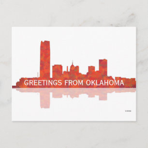 OKLAHOMA CITY SKYLINE - Carte postale