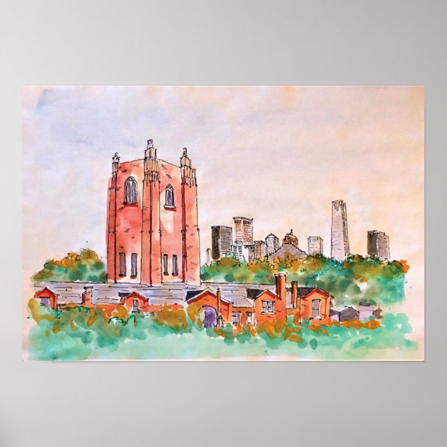 Oklahoma City University - OCU Poster (Vorne)