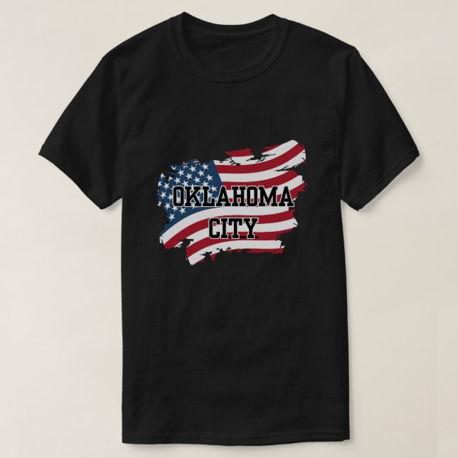 Oklahoma City USA T-Shirt (Design vorne)