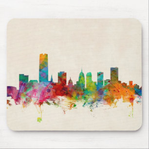 Oklahoma- CitySkyline-Stadtbild Mousepad