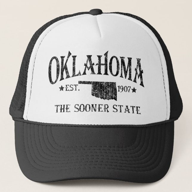 Oklahoma - Der schnellere Staat Truckerkappe (Vorderseite)