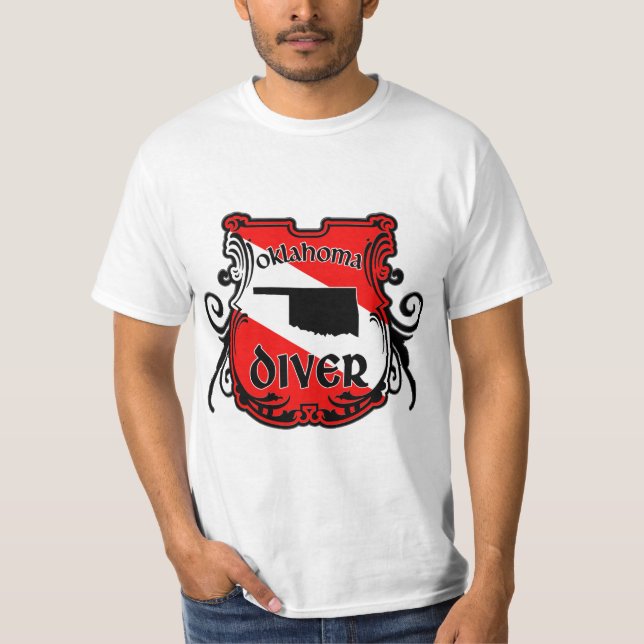 Oklahoma Diver T-Shirt (Vorderseite)