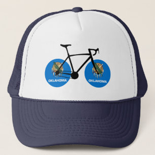 Oklahoma Flag Cycling Truckerkappe