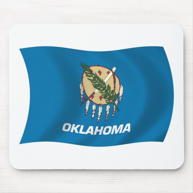 Oklahoma Flag Mousepad (Vorne)