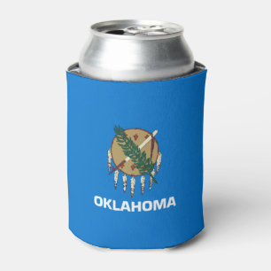 Oklahoma-Flagge, amerikanische Staatsflagge Dosenkühler