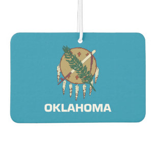 Oklahoma-Flagge Autolufterfrischer