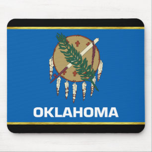 Oklahoma-Flagge Mousepad
