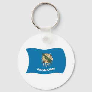 Oklahoma-Flagge-Schlüsselanhänger Schlüsselanhänger