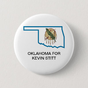 OKLAHOMA für KEVIN STITT Button