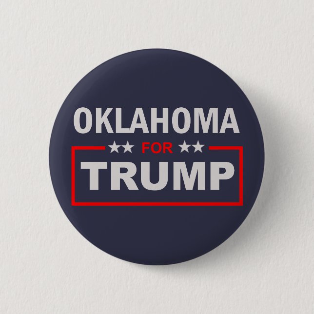 Oklahoma für Trumpf Button (Vorderseite)