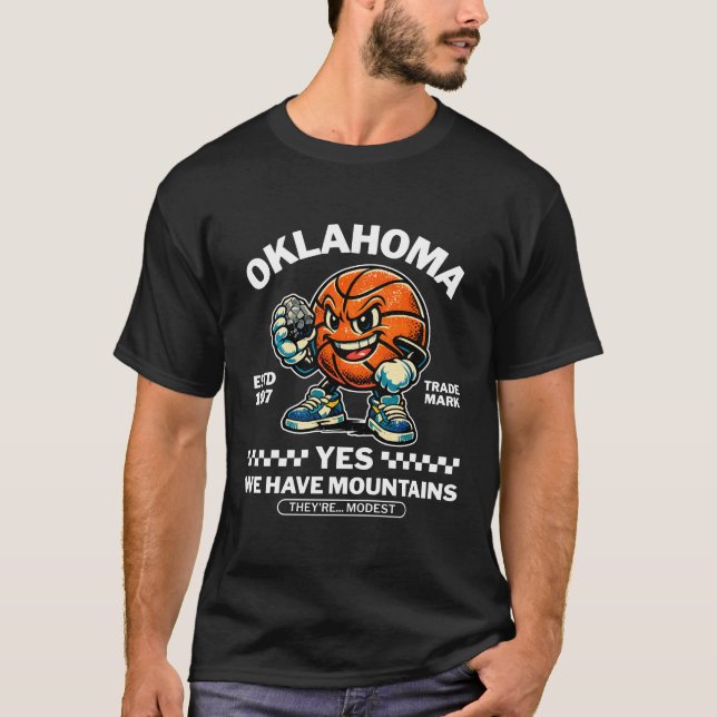Oklahoma-Gebirge T-Shirt (Vorderseite)