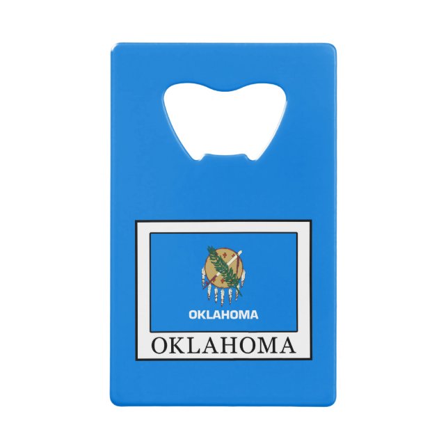 Oklahoma Geldkarten Flaschenöffner (Vorderseite)
