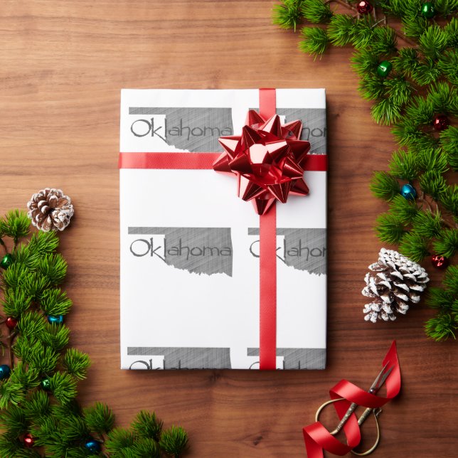 Oklahoma Geschenkpapier (Feiertagsgeschenk)