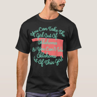 Oklahoma Girl für eine Tochter-Ehefrau-Mama Sister T-Shirt