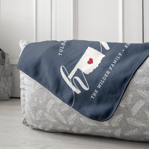 Oklahoma Home State Personalized Sherpadecke