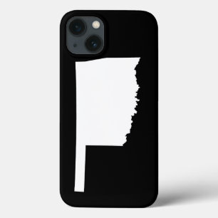 Oklahoma in Weiß und Schwarz Case-Mate iPhone Hülle