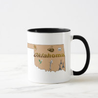 Oklahoma-Kaffee-Tasse