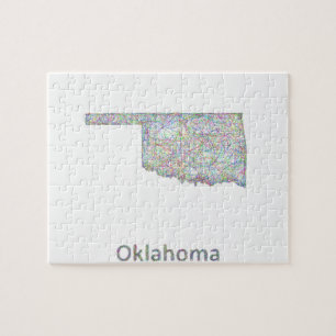 Oklahoma-Karte