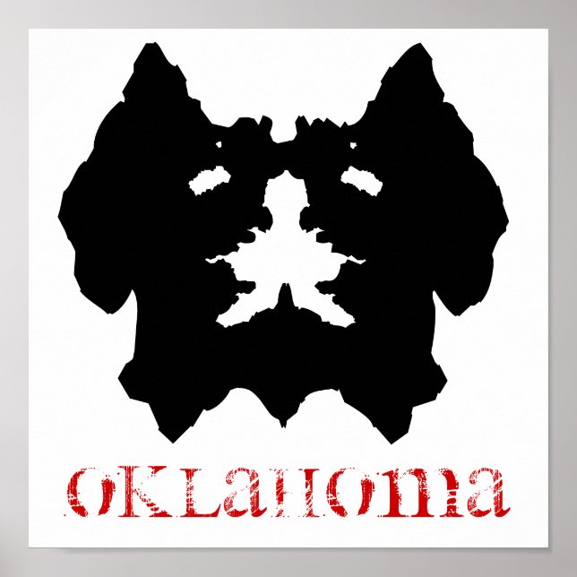 OKLAHOMA Kiamichi Monster Poster (Vorne)