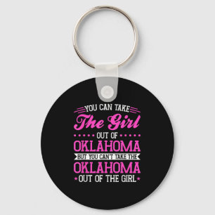 Oklahoma-Mädchen kann Oklahoma nicht ausschalten Schlüsselanhänger