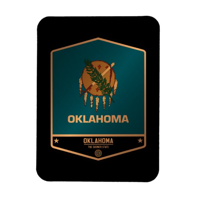 Oklahoma Magnet (Vertikal)