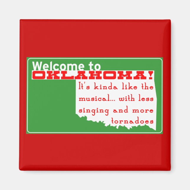 Oklahoma Magnet (Vorne)
