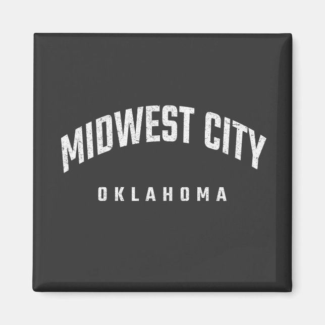 Oklahoma OK Magnet (Vorne)