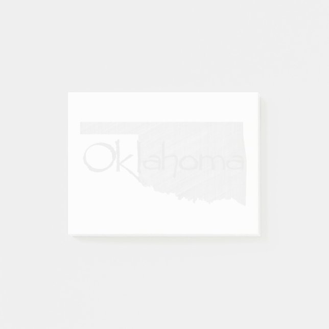 Oklahoma Post-it Klebezettel (Vorderseite)