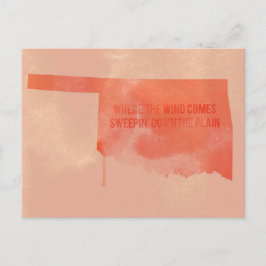 OKLAHOMA POSTCARD POSTKARTE