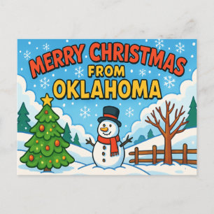 OKLAHOMA Postcard Postkarte