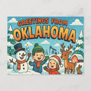 OKLAHOMA Postkarte