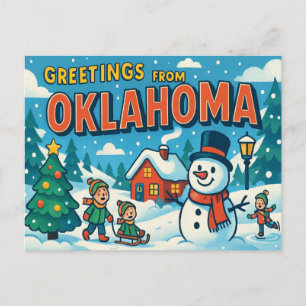 OKLAHOMA Postkarte