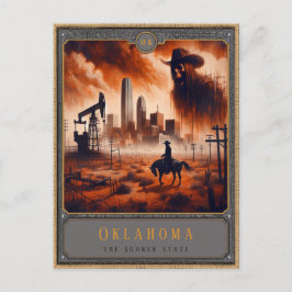 Oklahoma | Postkarte Gothic Art