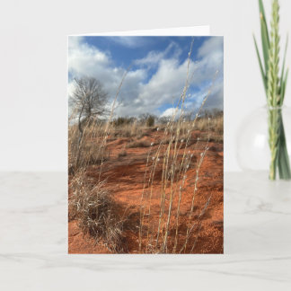 Oklahoma Prairie Card - Leere Karte