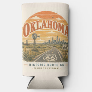 Oklahoma Route 66 Plains Highway Reise Stimmung Selters Dosenkühler
