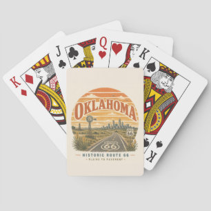 Oklahoma Route 66 Prairie Highway Spielabend Spielkarten