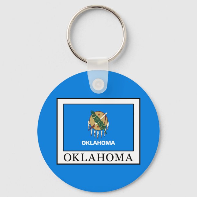 Oklahoma Schlüsselanhänger (Vorderseite)