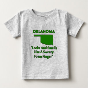 Oklahoma - Sieht aus und riecht wie ein Schaumstof Baby T-shirt
