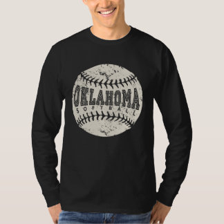 Oklahoma Softball Ball T-Shirt