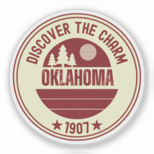 Oklahoma Sooners State - OK Geschenkidee Aufkleber