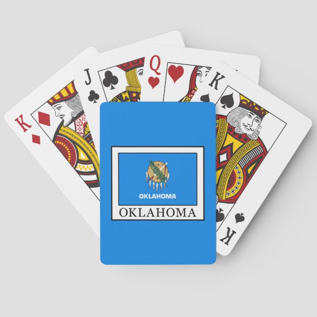 Oklahoma Spielkarten (Rückseite)