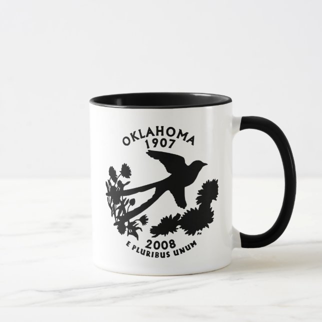 Oklahoma Staat Quarter Tasse (Rechts)